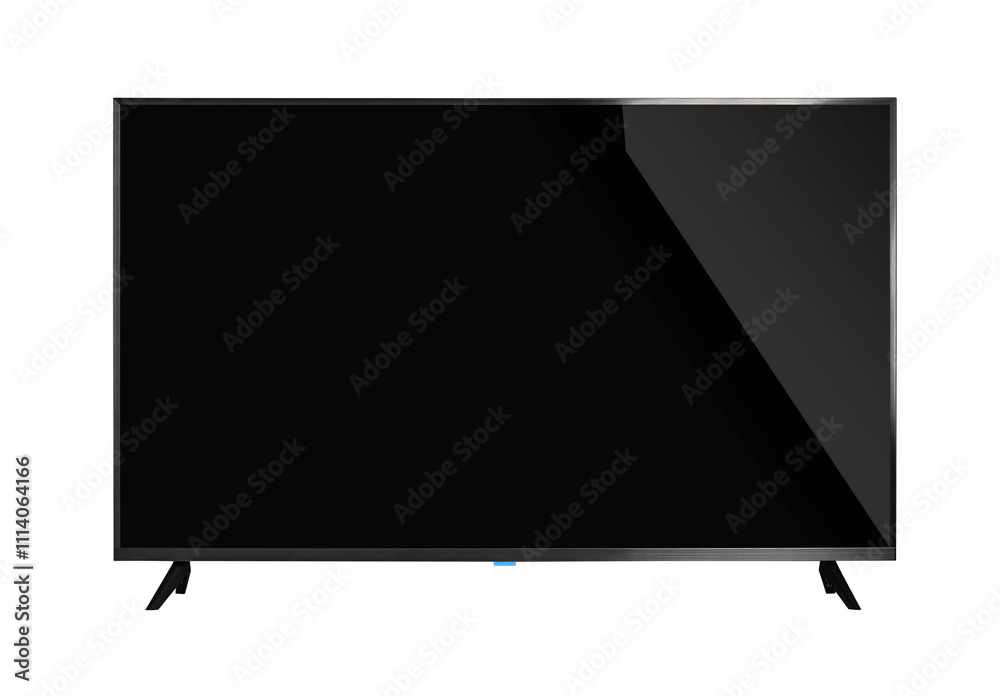 TV isolated on white background.