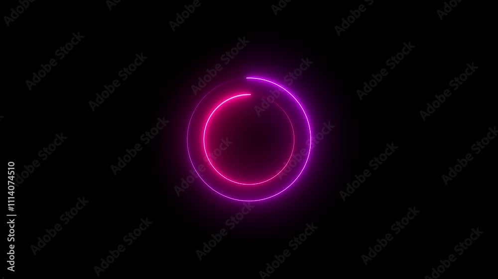 Searching process in futuristic interface.Radar signal concept.. Glowing flow circle background. LED screens projection technology.. 4k video. Searching process in futuristic interface.Radar signal concept.. Glowing flow circle background. LED screens projection technology.. 4k video.