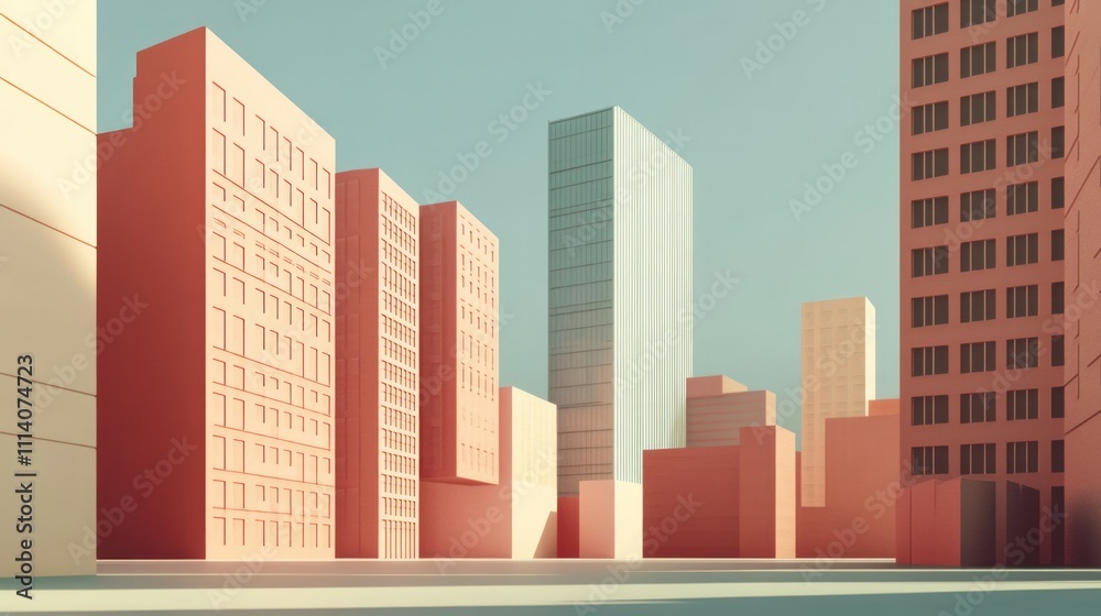 Futuristic architect or city shape Futuristic architect or city shape