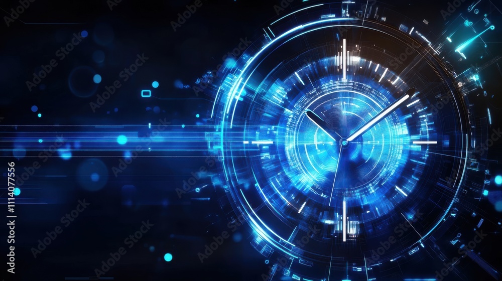 A creative fusion of abstract art and futuristic design in time technology. A creative fusion of abstract art and futuristic design in time technology.