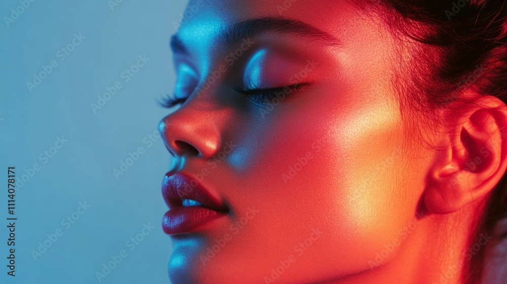 Beautiful young dark skin girl with perfect skin and makeup. Studio cosmetics and skin beauty shoot Beautiful young dark skin girl with perfect skin and makeup. Studio cosmetics and skin beauty shoot