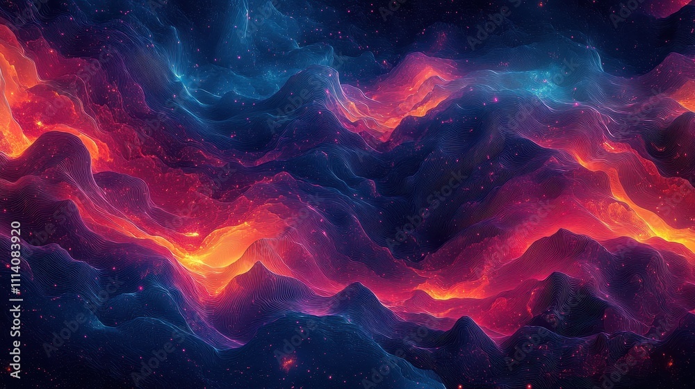 Abstract lofi background with a vibrant design. Abstract lofi background with a vibrant design.