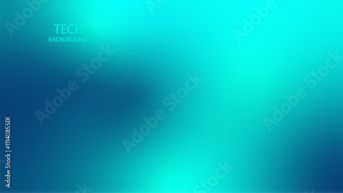Glowing and reflect neon light. Abstract background. Green Blue Colour Gradient. Monitor display tech wallpaper. Future technology.