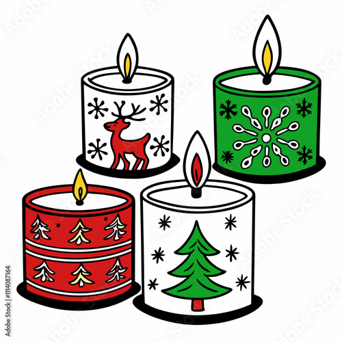 christmas candles