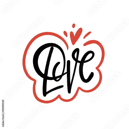 Stylish and eyecatching Love Graphic Design tailored for exciting Romantic Themes and concepts