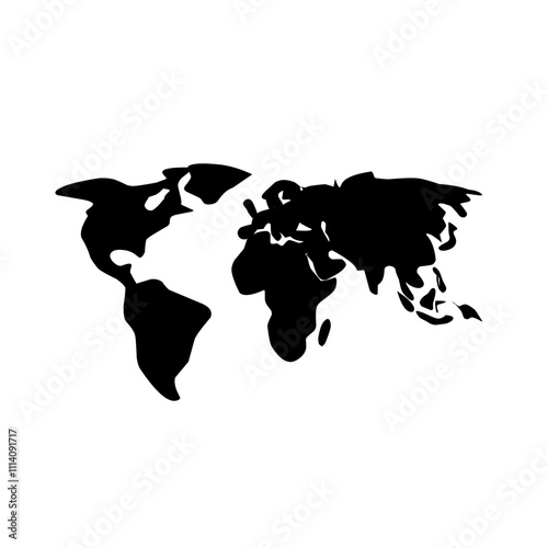 World Map Vector illustration