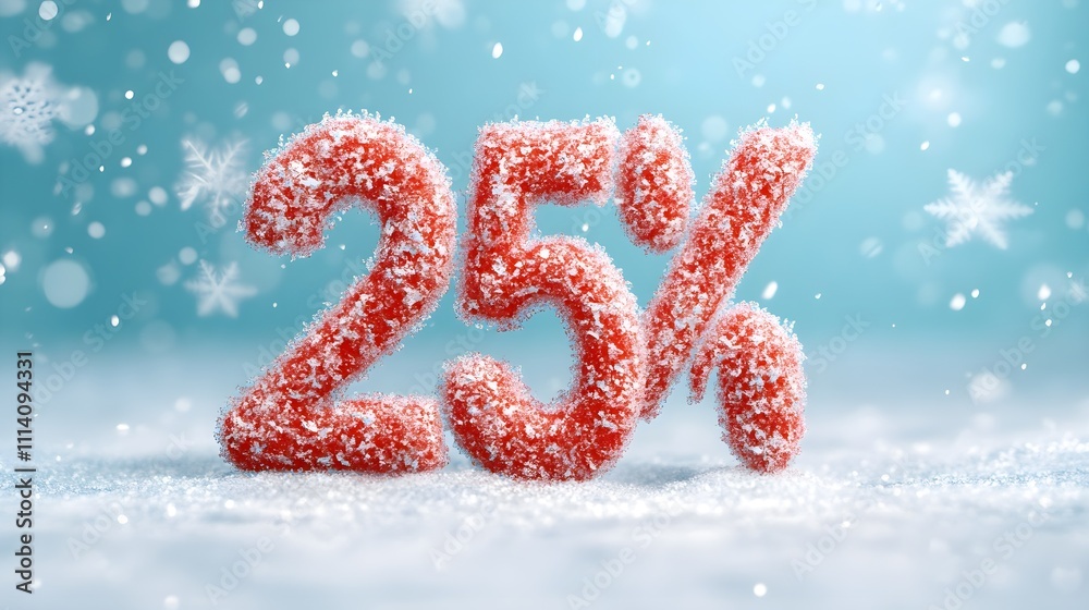 25% discount in winter design