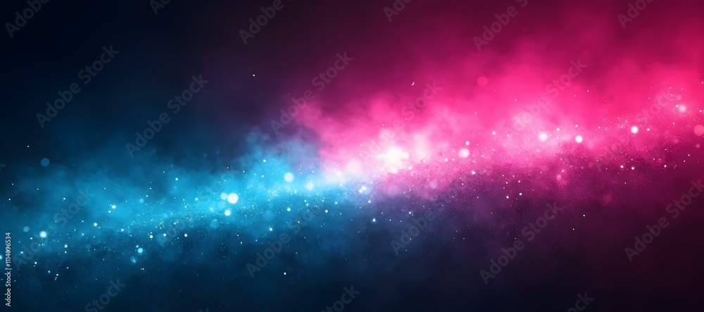 Abstract Pink and Blue Nebula Background Abstract Pink and Blue Nebula Background