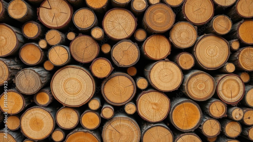 Close up of pine tree trunks stacked on white background, lumber, background, raw materials Close up of pine tree trunks stacked on white background, lumber, background, raw materials