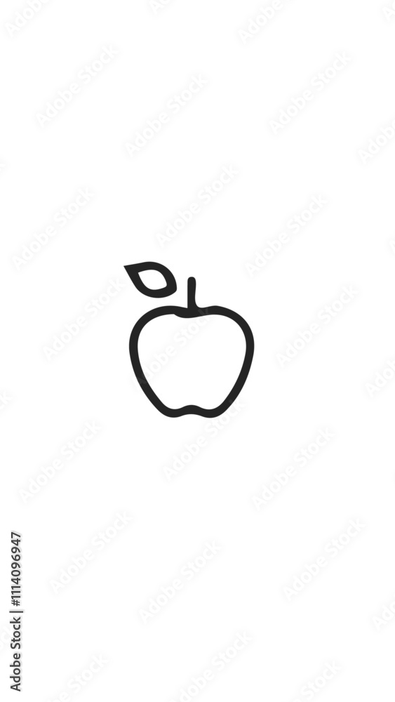 manzana icono 
