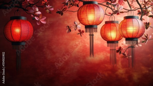 Chinese lantern backgrounds paper frame.