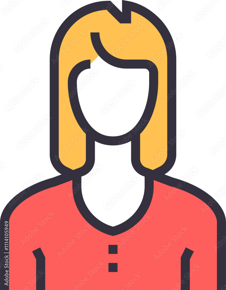 Obraz premium female avatar