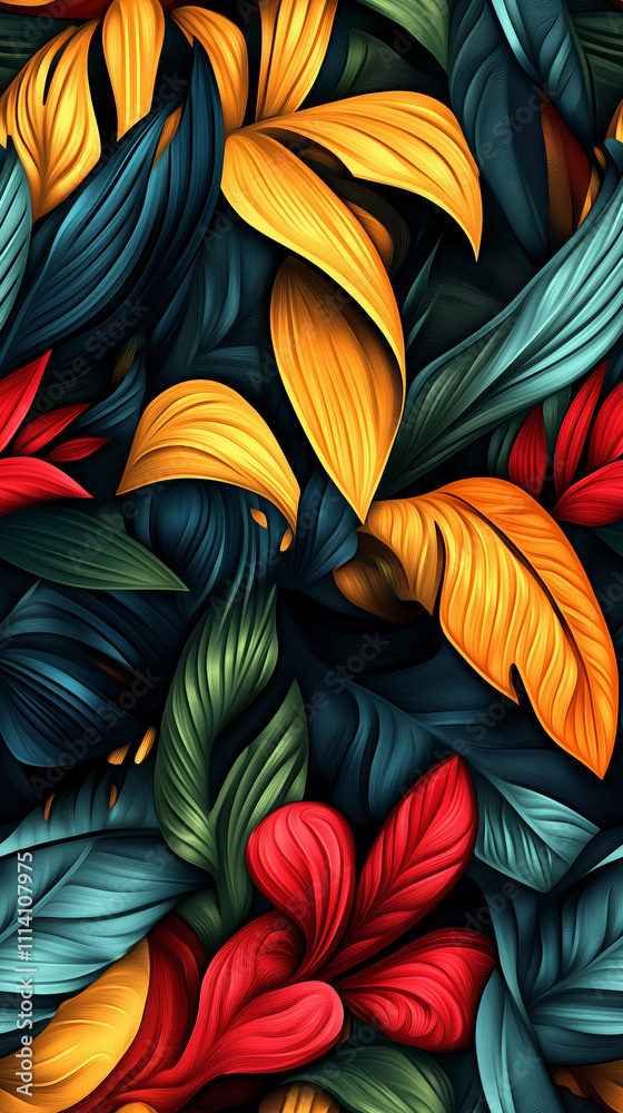 Dark tropical hardwood with striking wide-grain patterns, repetitive pattern Dark tropical hardwood with striking wide-grain patterns, repetitive pattern