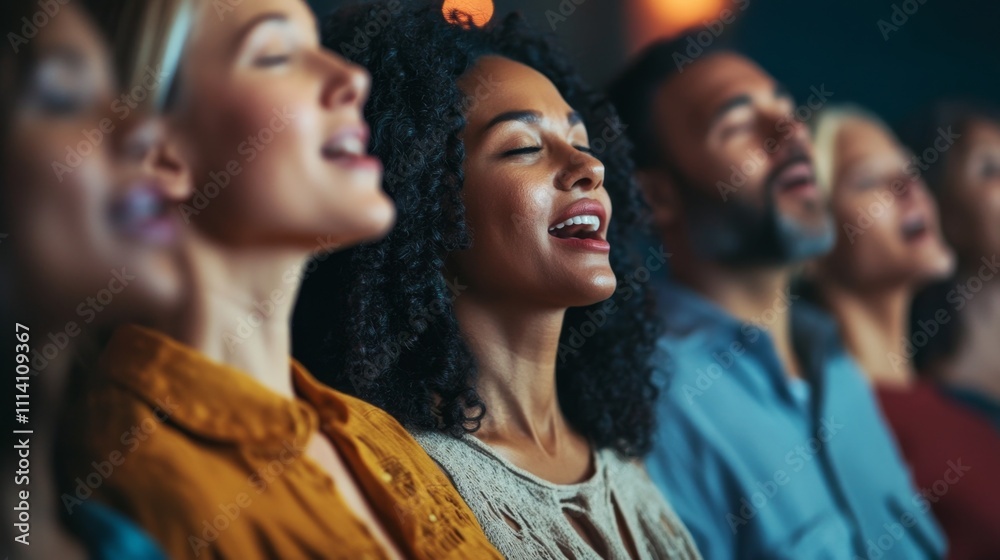 Audience enjoying a captivating performance