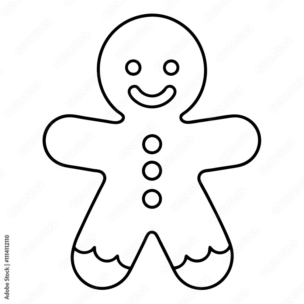 gingerbread man isolated on white gingerbread man isolated on white