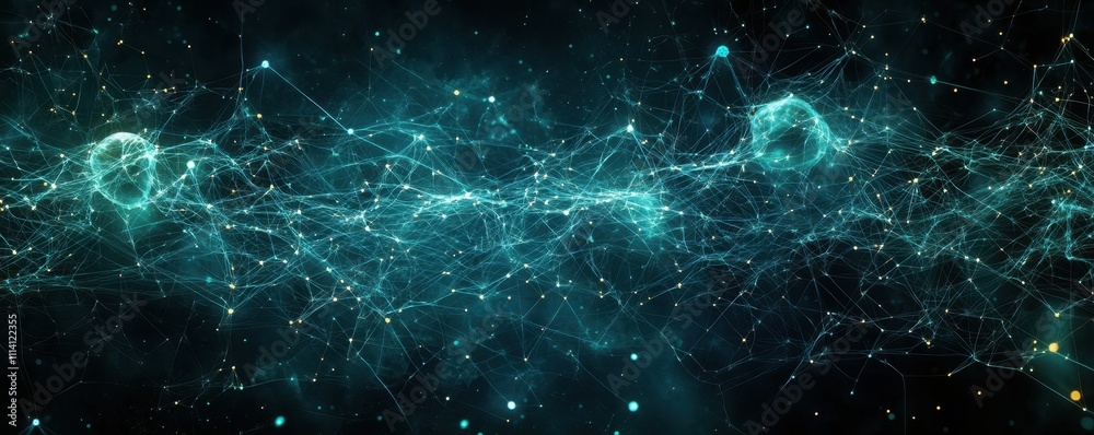 Digital background perfect for tech processes, neural networks, artificial intelligence, data transfer and encryption, digital archives, sound and graphic presentations, science, education, etc. Digital background perfect for tech processes, neural networks, artificial intelligence, data transfer and encryption, digital archives, sound and graphic presentations, science, education, etc.
