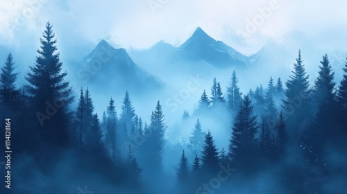 Mist fog fir backgrounds.