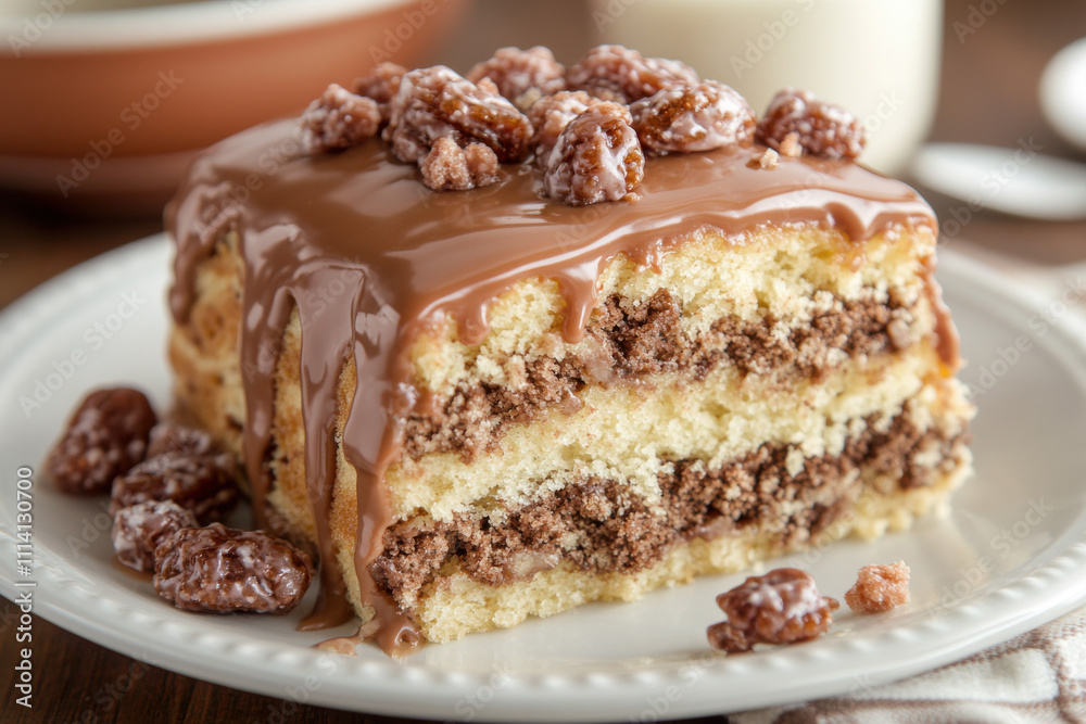coffee cake isolated on white coffee cake isolated on white