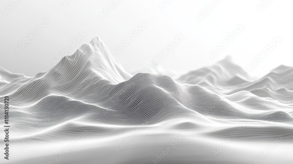 Geometric digital terrain, telemetry, and topography with contour lines in a futuristic style. 3D wireframe cartography concept. Geometric digital terrain, telemetry, and topography with contour lines in a futuristic style. 3D wireframe cartography concept.