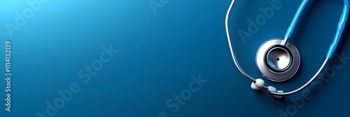 Stethoscope banner background
