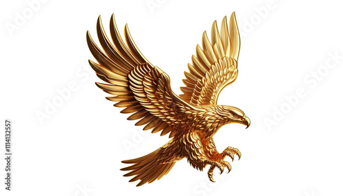Majestic Golden Eagle Illustration