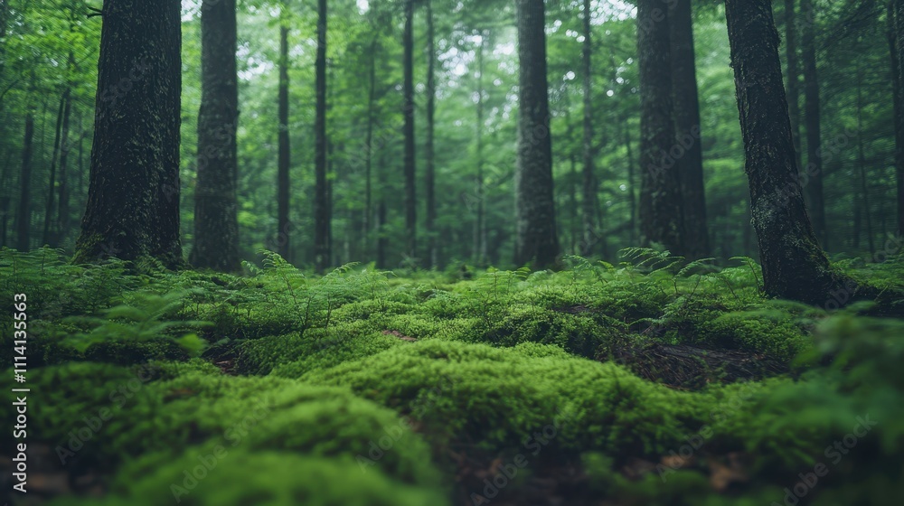 Obraz premium Forest vegetation rainforest outdoors.