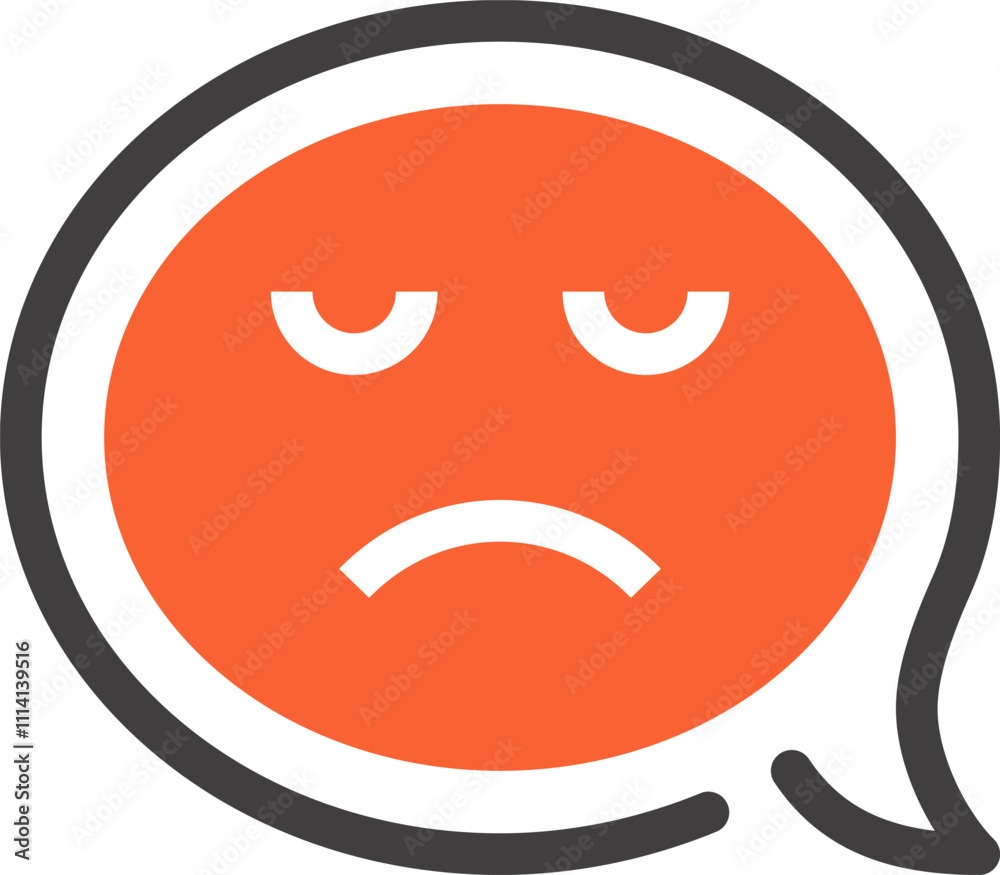 Fototapeta premium message bubble icon