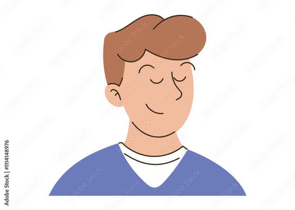 Portrait vector flat cartoon isolated illustration of a smiling medical professional, showcasing a calm and approachable demeanor. Funny male doctor. Portrait vector flat cartoon isolated illustration of a smiling medical professional, showcasing a calm and approachable demeanor. Funny male doctor.