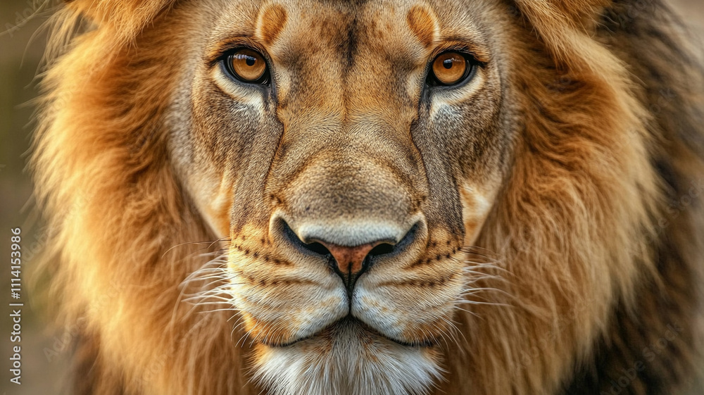lion on a white background lion on a white background