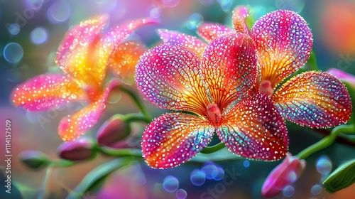 Advanced Energy Orchids with Iridescent Petals