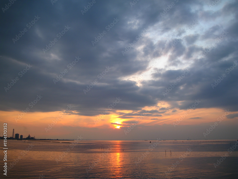 Obraz premium 千葉県 木更津の風景