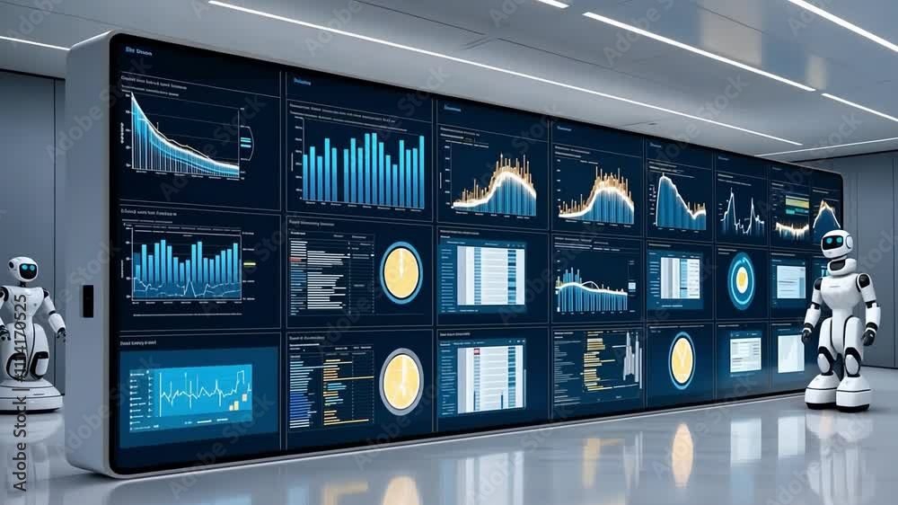 Futuristic Data Dashboard with Advanced Analytics for Better Insights Futuristic Data Dashboard with Advanced Analytics for Better Insights