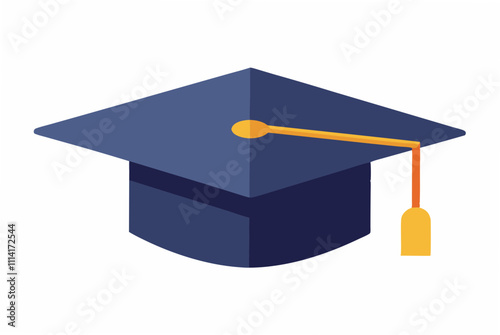 graduation cap and diploma