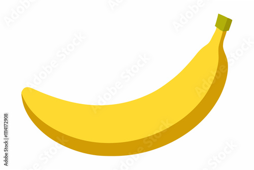 banana isolated on white background