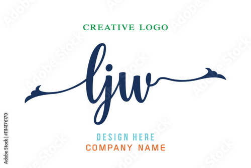 LJW  lettering logo is simple, easy to understand and authoritative