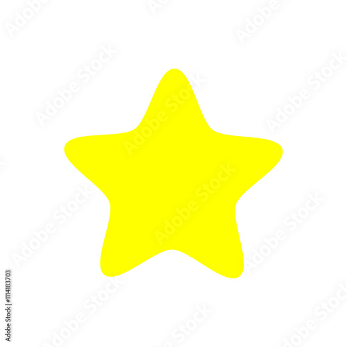 yellow chubby star photo