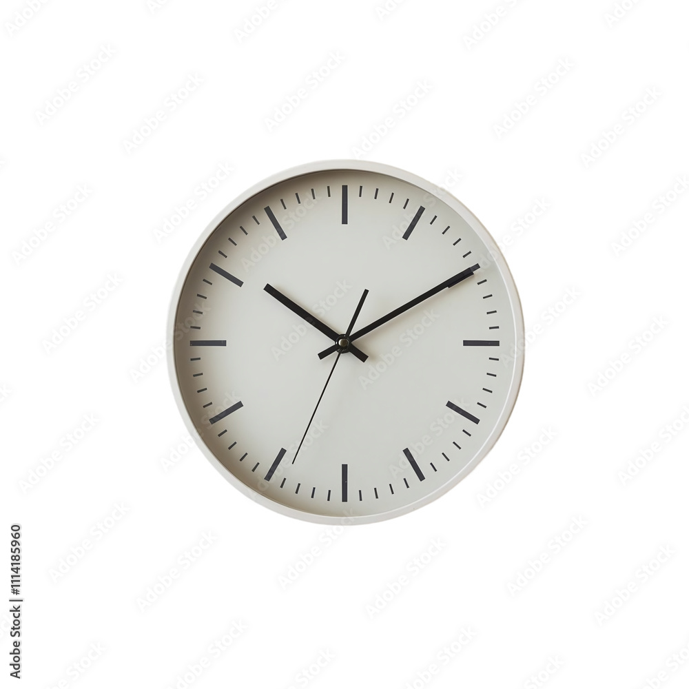 wall clock isolated on transparent background wall clock isolated on transparent background