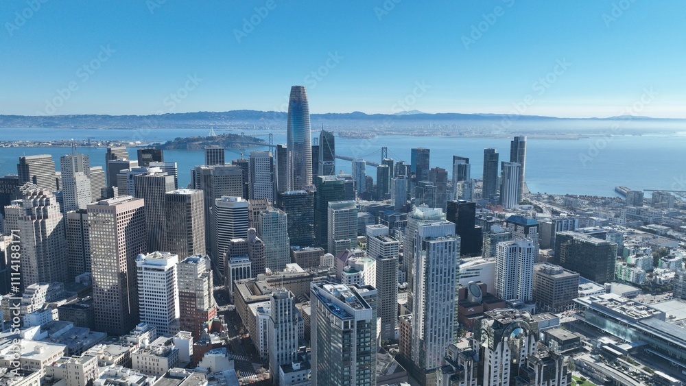 Coast City At San Francisco In California United States. Megalopolis Downtown Cityscape. Business Travel. Coast City At San Francisco In California United States. Coast City At San Francisco In California United States. Megalopolis Downtown Cityscape. Business Travel. Coast City At San Francisco In California United States.