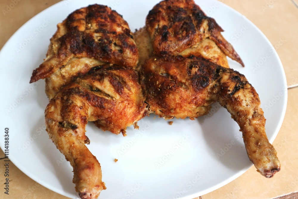 grilled chicken wings
