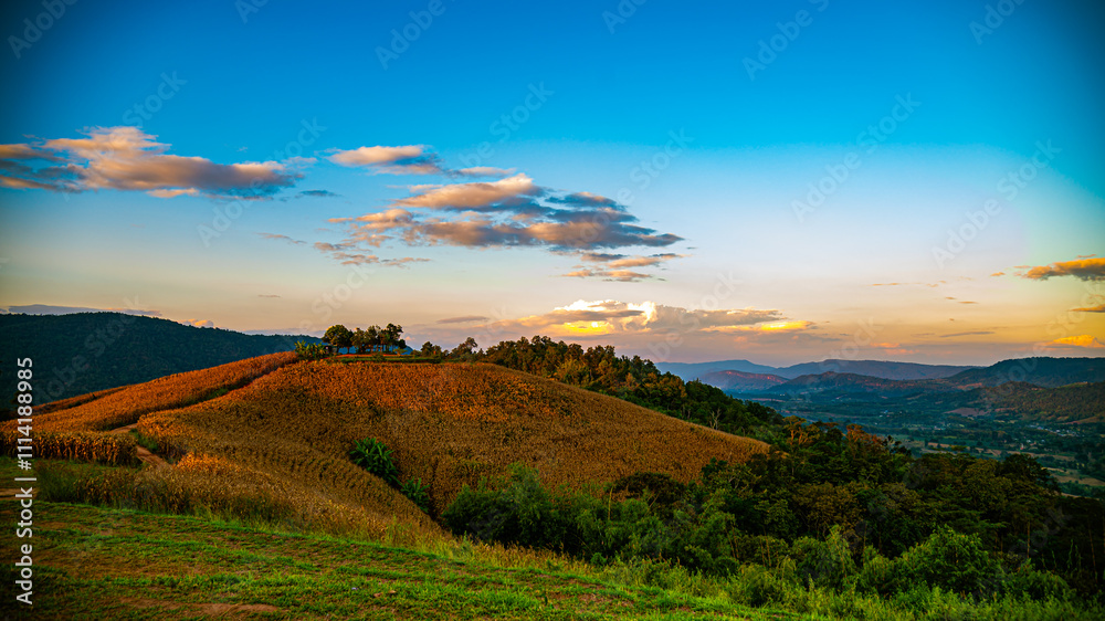 Viewpoint on the mountain, Na Thon Camp View, located in Ban Na Thon, Na Haeo District, Loei Province, Thailand. Viewpoint on the mountain, Na Thon Camp View, located in Ban Na Thon, Na Haeo District, Loei Province, Thailand.