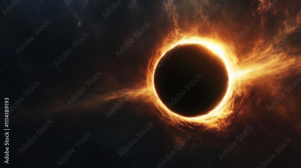 Black Hole Consuming All Light Black Hole Consuming All Light