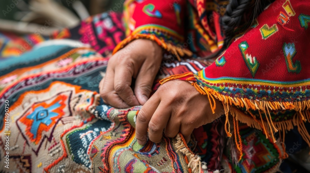Indigenous People Traditional Textile Handmade