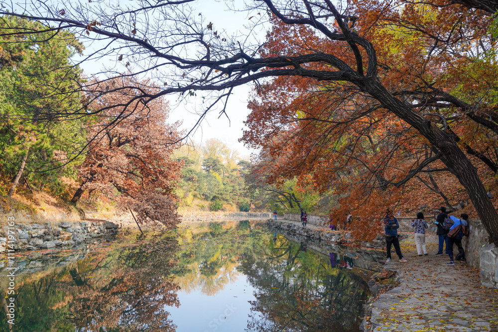 Scenery of Suzhou River in Summer Palace of Beijing Scenery of Suzhou River in Summer Palace of Beijing