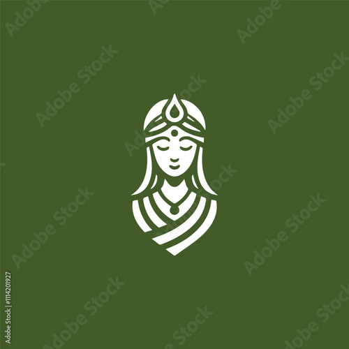 peaceful goddess logo