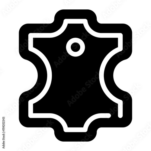 leather glyph icon
