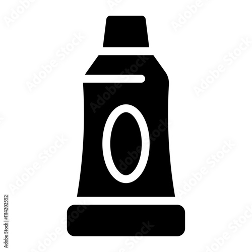 Watercolor glyph icon