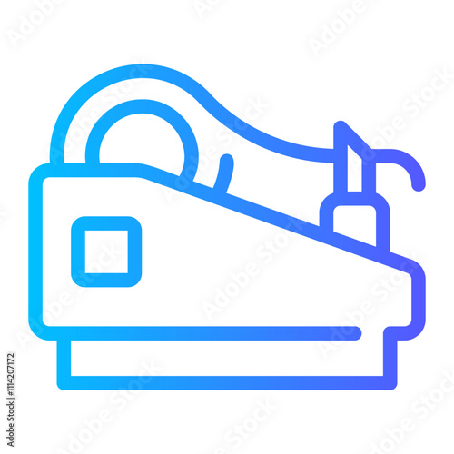 tape dispenser gradient icon