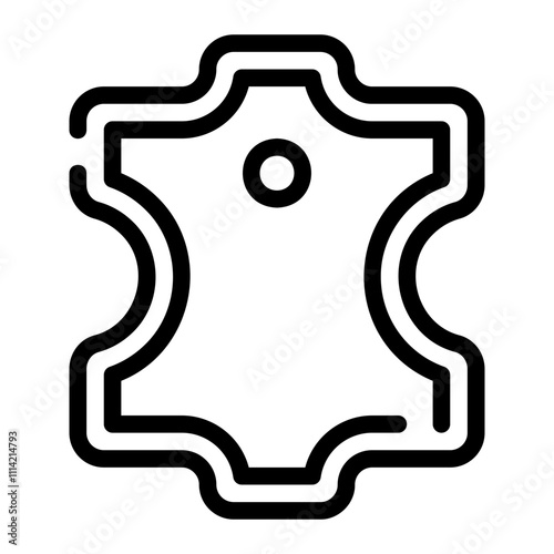 leather line icon