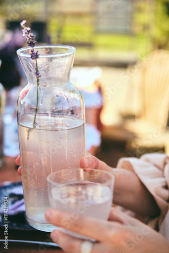 lemonade in a jug photo