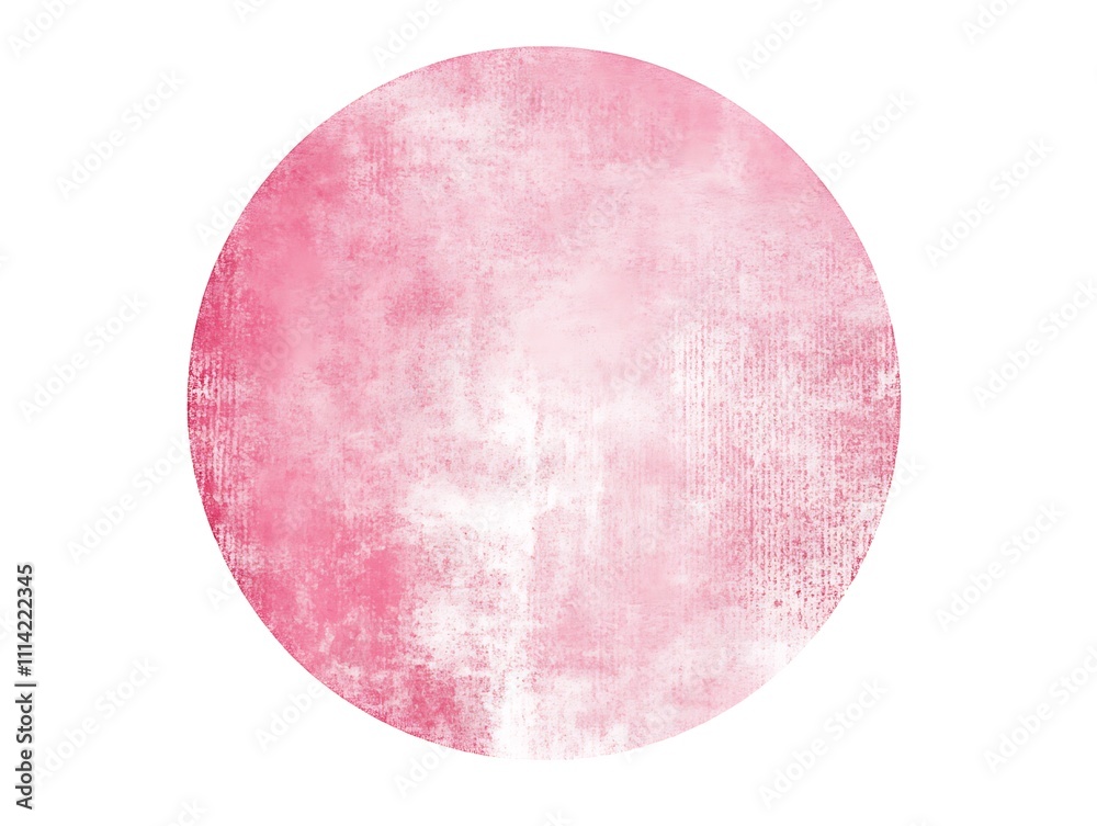 Abstract pink watercolor circle texture. Abstract pink watercolor circle texture.